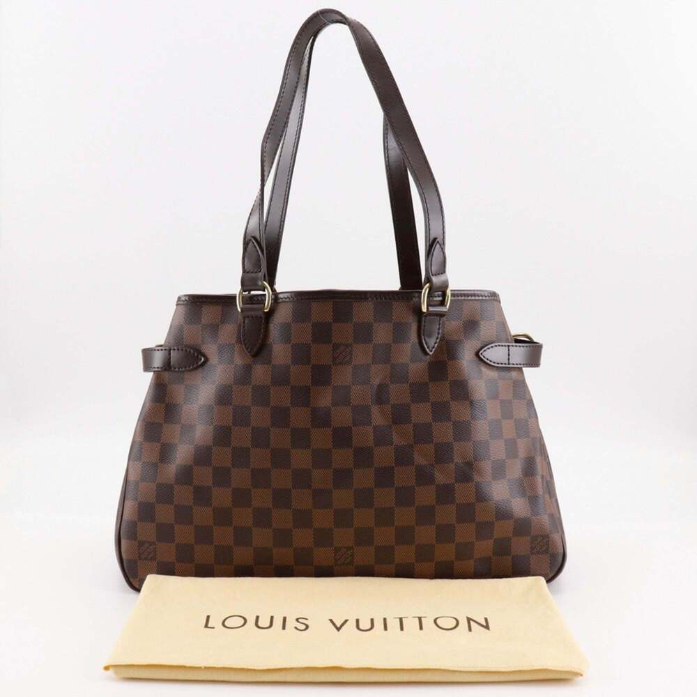 LOUIS VUITTON Authentic Brown Damier Canvas Tote Bag - Picture 15 of 15